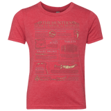 T-Shirts Vintage Red / YXS Guide To Mystical Artifacts Youth Triblend T-Shirt