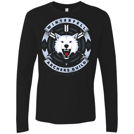 T-Shirts Black / Small Guild of Archers Men's Premium Long Sleeve