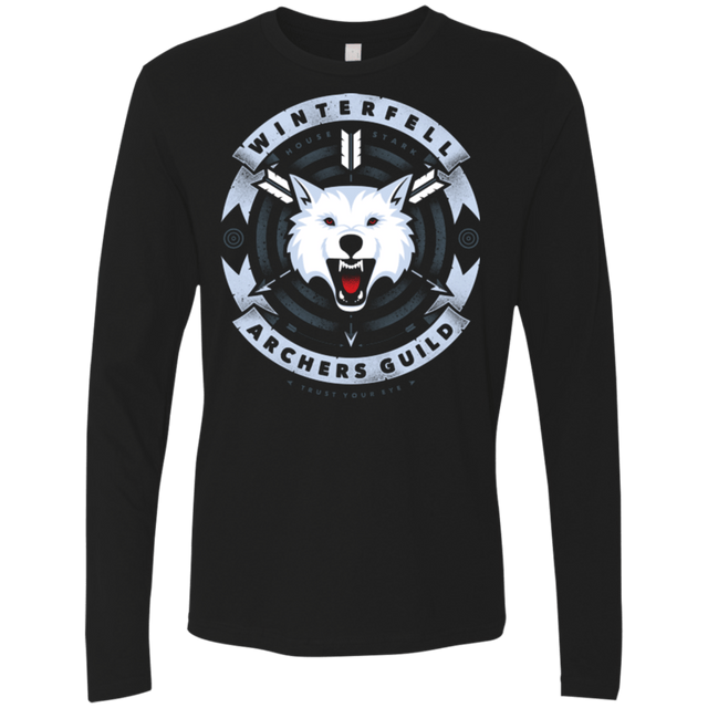 T-Shirts Black / Small Guild of Archers Men's Premium Long Sleeve