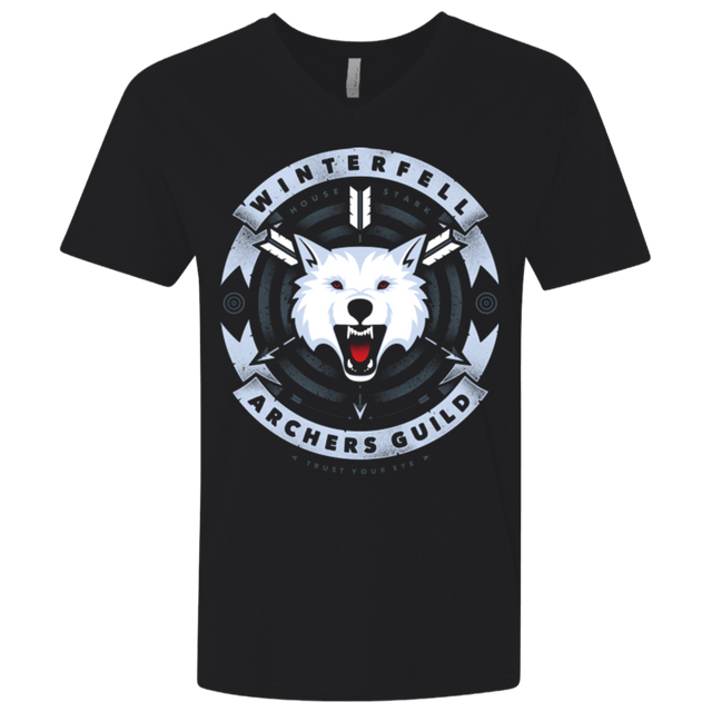 T-Shirts Black / X-Small Guild of Archers Men's Premium V-Neck
