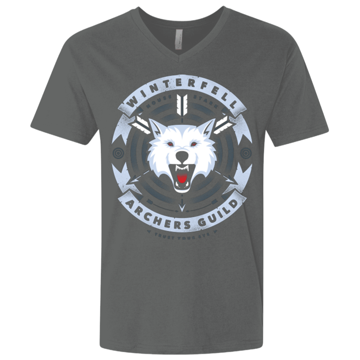 T-Shirts Heavy Metal / X-Small Guild of Archers Men's Premium V-Neck