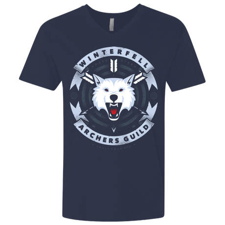T-Shirts Midnight Navy / X-Small Guild of Archers Men's Premium V-Neck