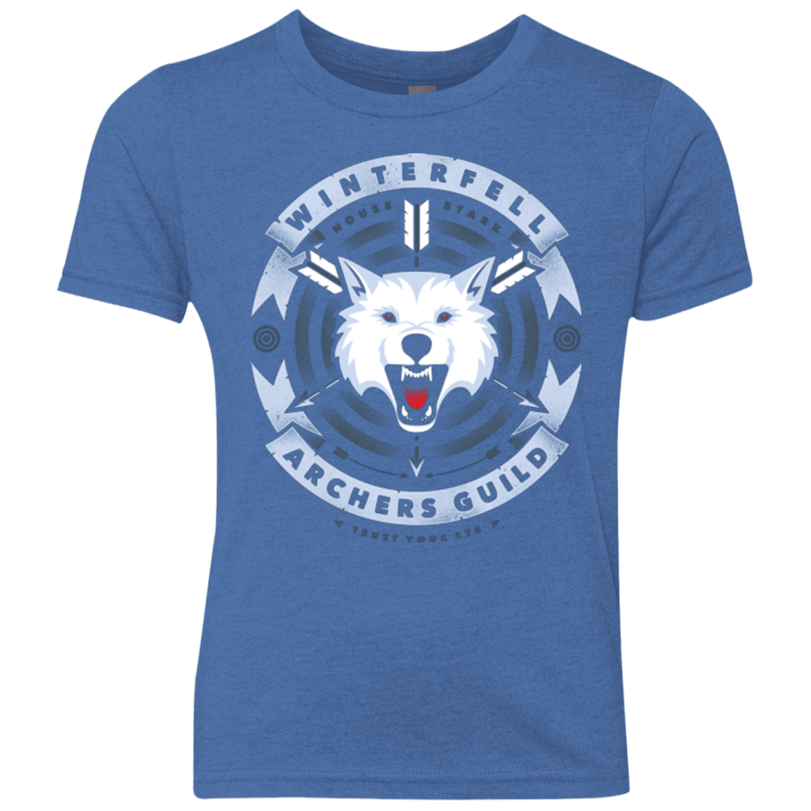 T-Shirts Vintage Royal / YXS Guild of Archers Youth Triblend T-Shirt