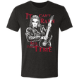 T-Shirts Vintage Black / S Guitar Crow Men's Triblend T-Shirt
