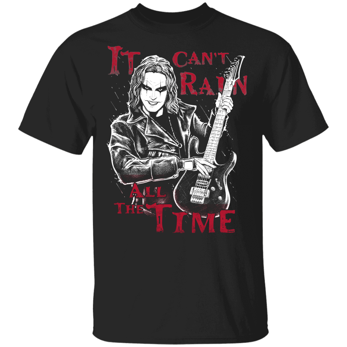 T-Shirts Black / YXS Guitar Crow Youth T-Shirt
