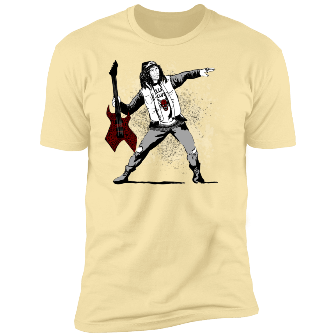 T-Shirts Banana Cream / S Guitar Men's Premium T-Shirt
