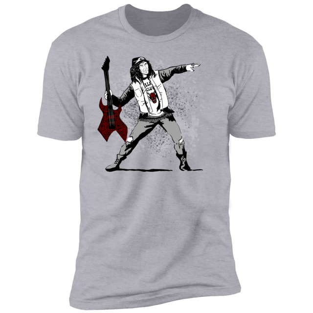 T-Shirts Heather Grey / S Guitar Men's Premium T-Shirt