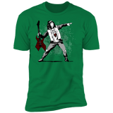 T-Shirts Kelly Green / S Guitar Men's Premium T-Shirt