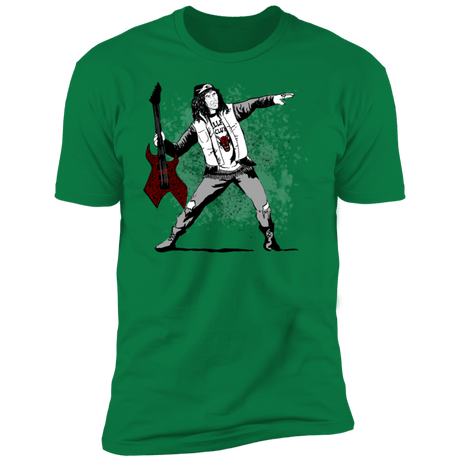 T-Shirts Kelly Green / S Guitar Men's Premium T-Shirt