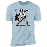T-Shirts Light Blue / S Guitar Men's Premium T-Shirt
