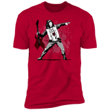 T-Shirts Red / S Guitar Men's Premium T-Shirt