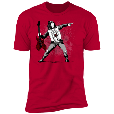 T-Shirts Red / S Guitar Men's Premium T-Shirt