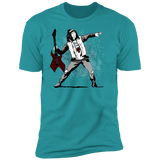 T-Shirts Tahiti Blue / S Guitar Men's Premium T-Shirt