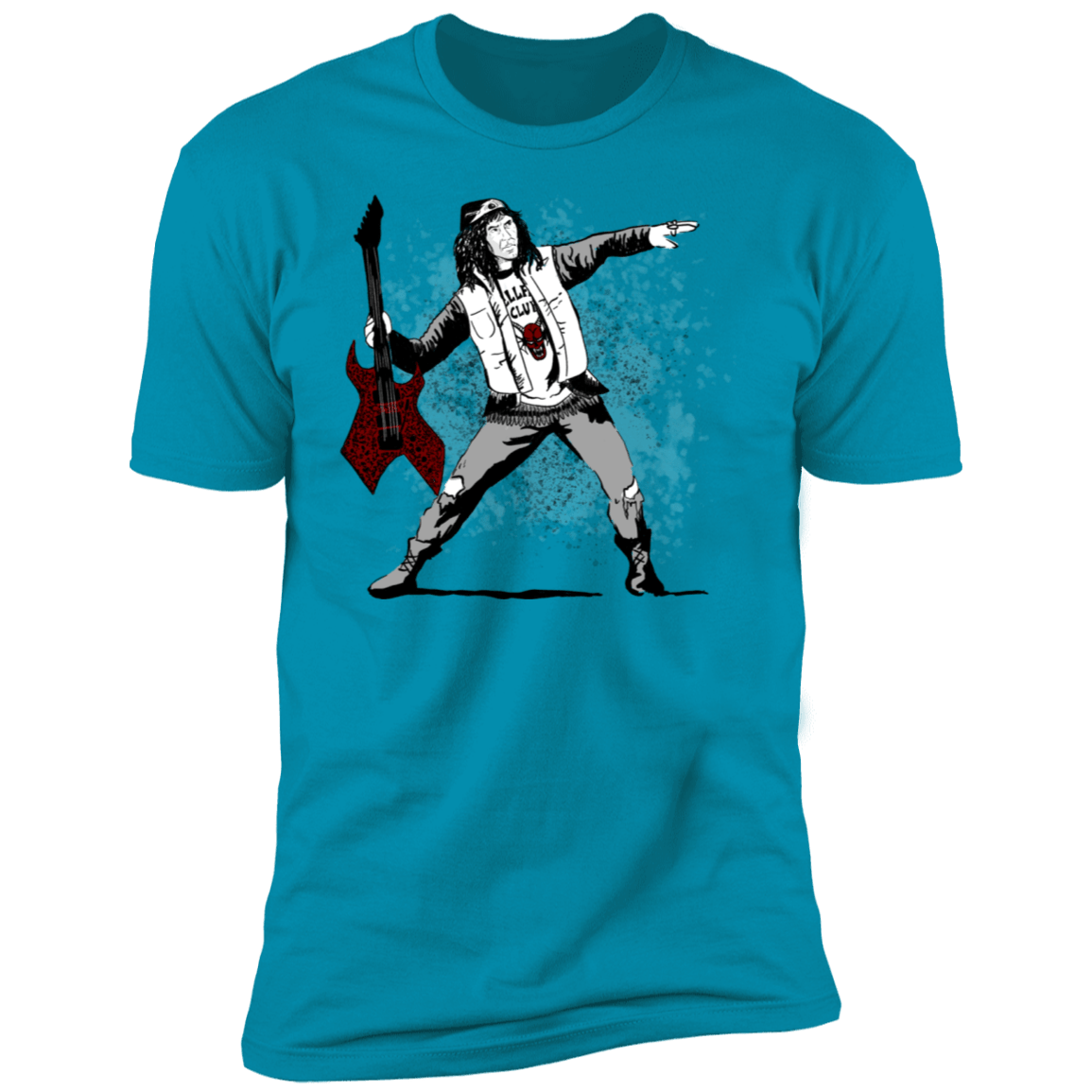 T-Shirts Turquoise / S Guitar Men's Premium T-Shirt