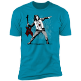 T-Shirts Turquoise / S Guitar Men's Premium T-Shirt
