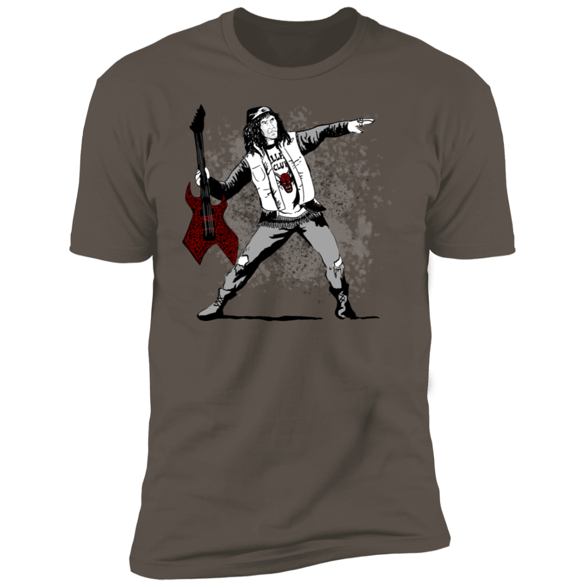 T-Shirts Warm Grey / S Guitar Men's Premium T-Shirt