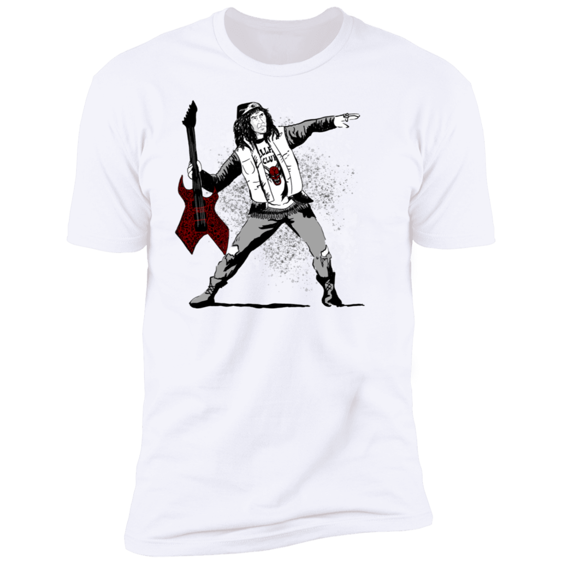 T-Shirts White / S Guitar Men's Premium T-Shirt