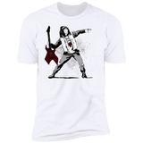 T-Shirts White / S Guitar Men's Premium T-Shirt