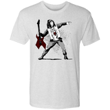 T-Shirts Heather White / S Guitar Men's Triblend T-Shirt