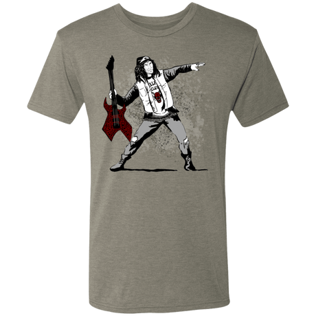 T-Shirts Venetian Grey / S Guitar Men's Triblend T-Shirt