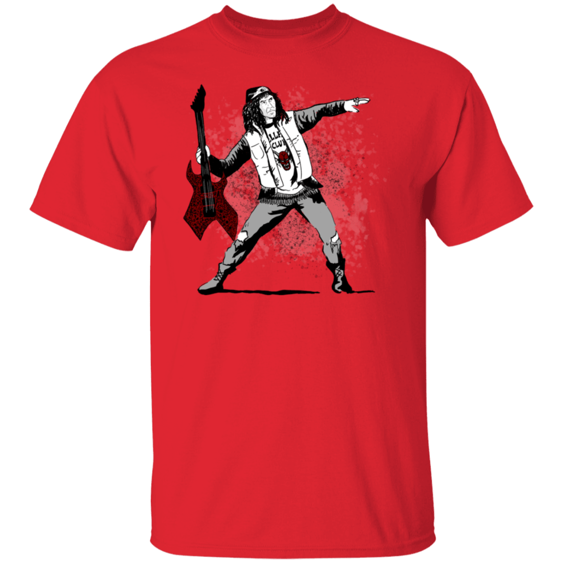 T-Shirts Red / S Guitar T-Shirt