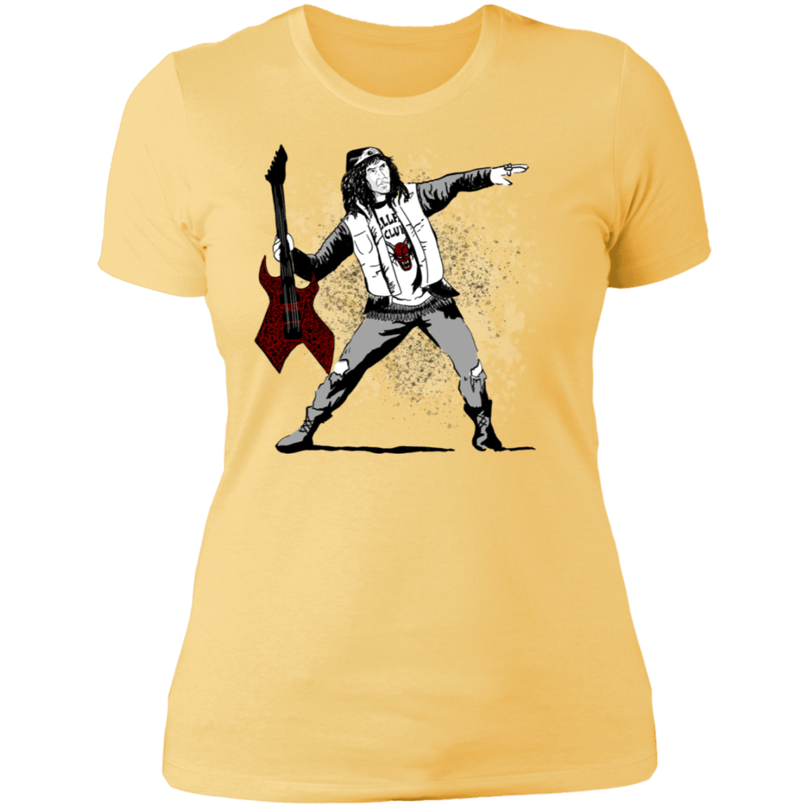 T-Shirts Banana Cream/ / S Guitar Women's Premium T-Shirt