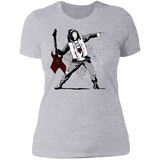 T-Shirts Heather Grey / S Guitar Women's Premium T-Shirt