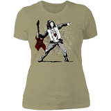 T-Shirts Light Olive / S Guitar Women's Premium T-Shirt