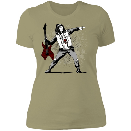 T-Shirts Light Olive / S Guitar Women's Premium T-Shirt