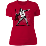 T-Shirts Red / S Guitar Women's Premium T-Shirt