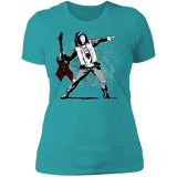 T-Shirts Tahiti Blue / S Guitar Women's Premium T-Shirt