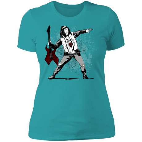 T-Shirts Tahiti Blue / S Guitar Women's Premium T-Shirt