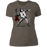 T-Shirts Warm Grey / S Guitar Women's Premium T-Shirt