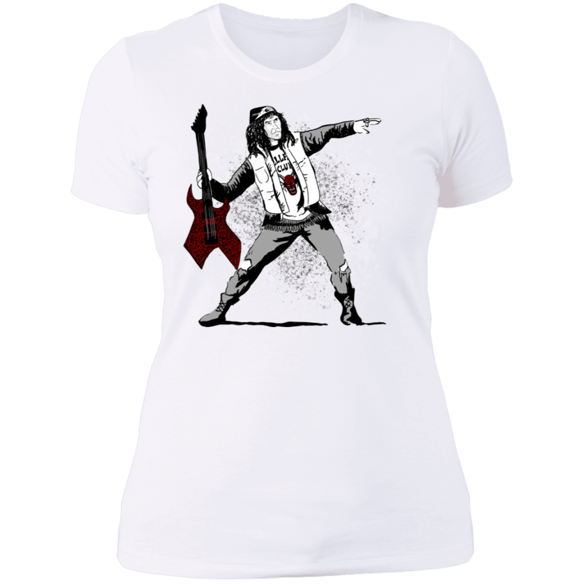 T-Shirts White / S Guitar Women's Premium T-Shirt