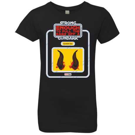 T-Shirts Black / YXS Gundark Ears Girls Premium T-Shirt