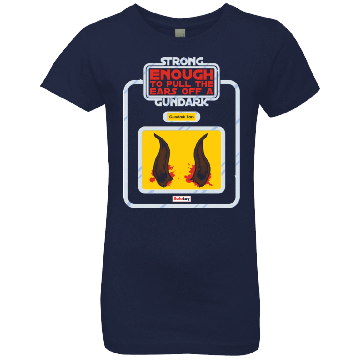 T-Shirts Midnight Navy / YXS Gundark Ears Girls Premium T-Shirt