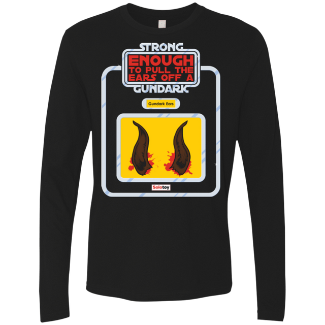 T-Shirts Black / Small Gundark Ears Men's Premium Long Sleeve