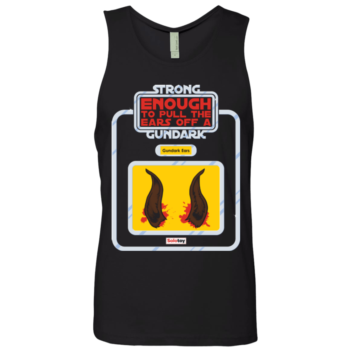 T-Shirts Black / Small Gundark Ears Men's Premium Tank Top