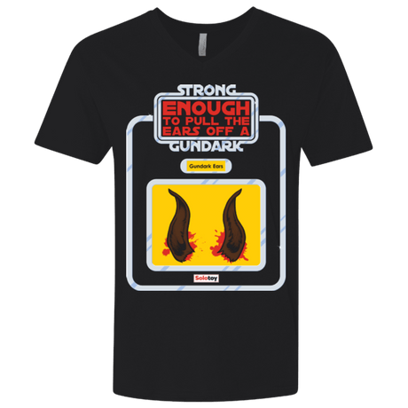 T-Shirts Black / X-Small Gundark Ears Men's Premium V-Neck