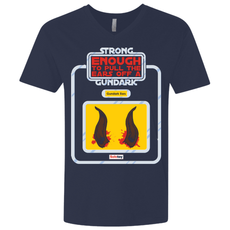 T-Shirts Midnight Navy / X-Small Gundark Ears Men's Premium V-Neck