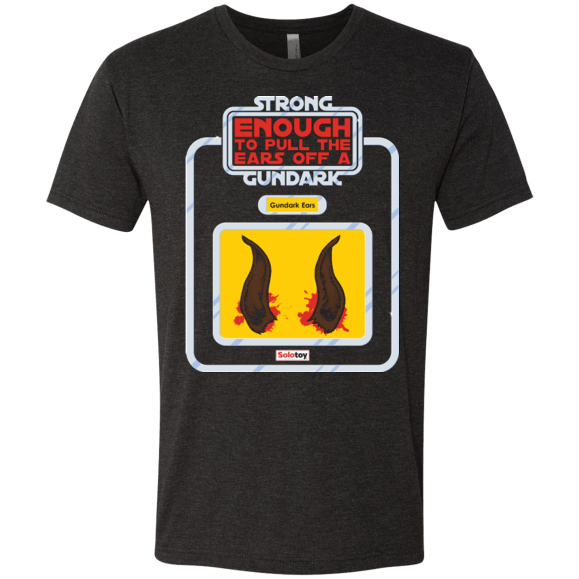 T-Shirts Vintage Black / Small Gundark Ears Men's Triblend T-Shirt