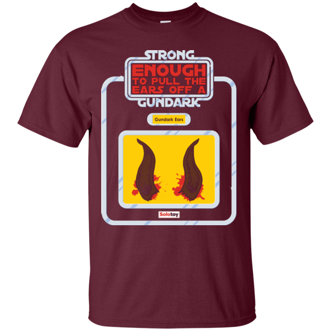 T-Shirts Maroon / Small Gundark Ears T-Shirt