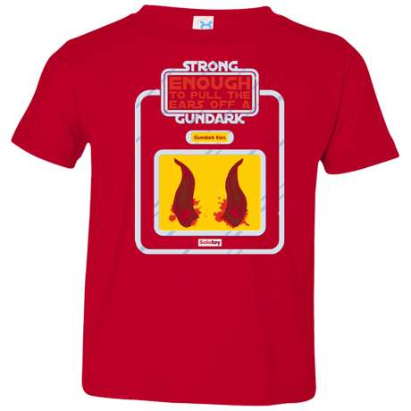 T-Shirts Red / 2T Gundark Ears Toddler Premium T-Shirt