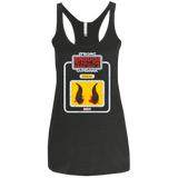 T-Shirts Vintage Black / X-Small Gundark Ears Women's Triblend Racerback Tank