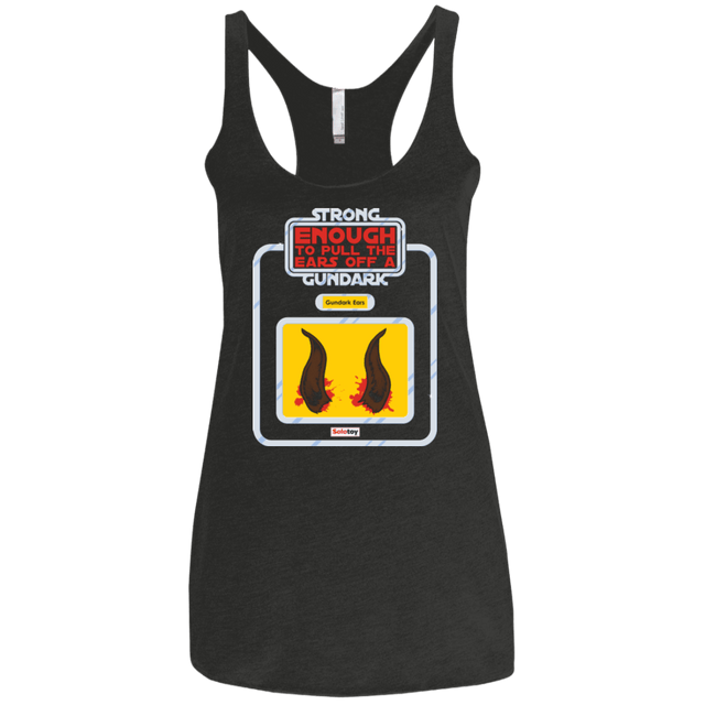 T-Shirts Vintage Black / X-Small Gundark Ears Women's Triblend Racerback Tank