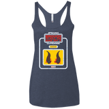 T-Shirts Vintage Navy / X-Small Gundark Ears Women's Triblend Racerback Tank