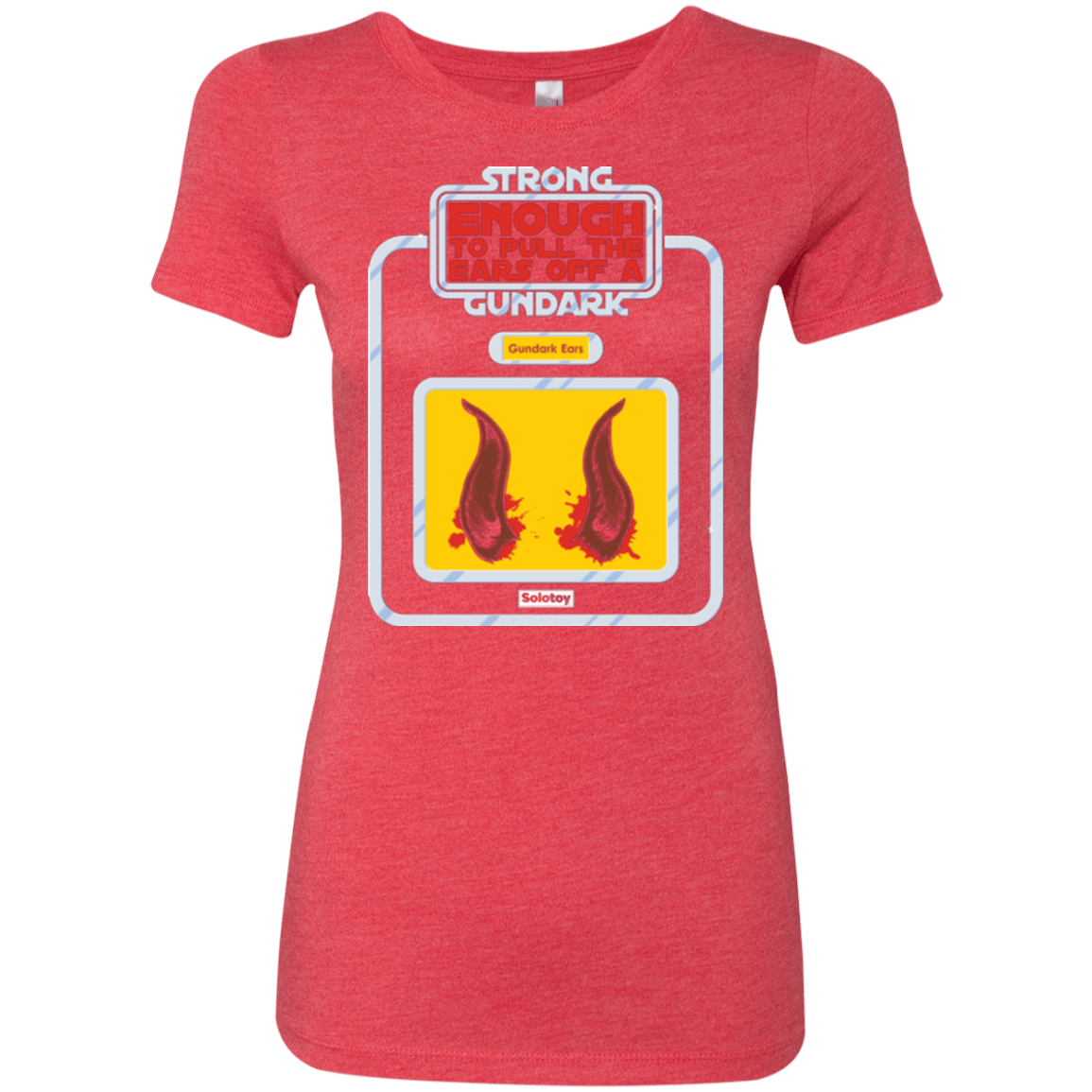 T-Shirts Vintage Red / Small Gundark Ears Women's Triblend T-Shirt