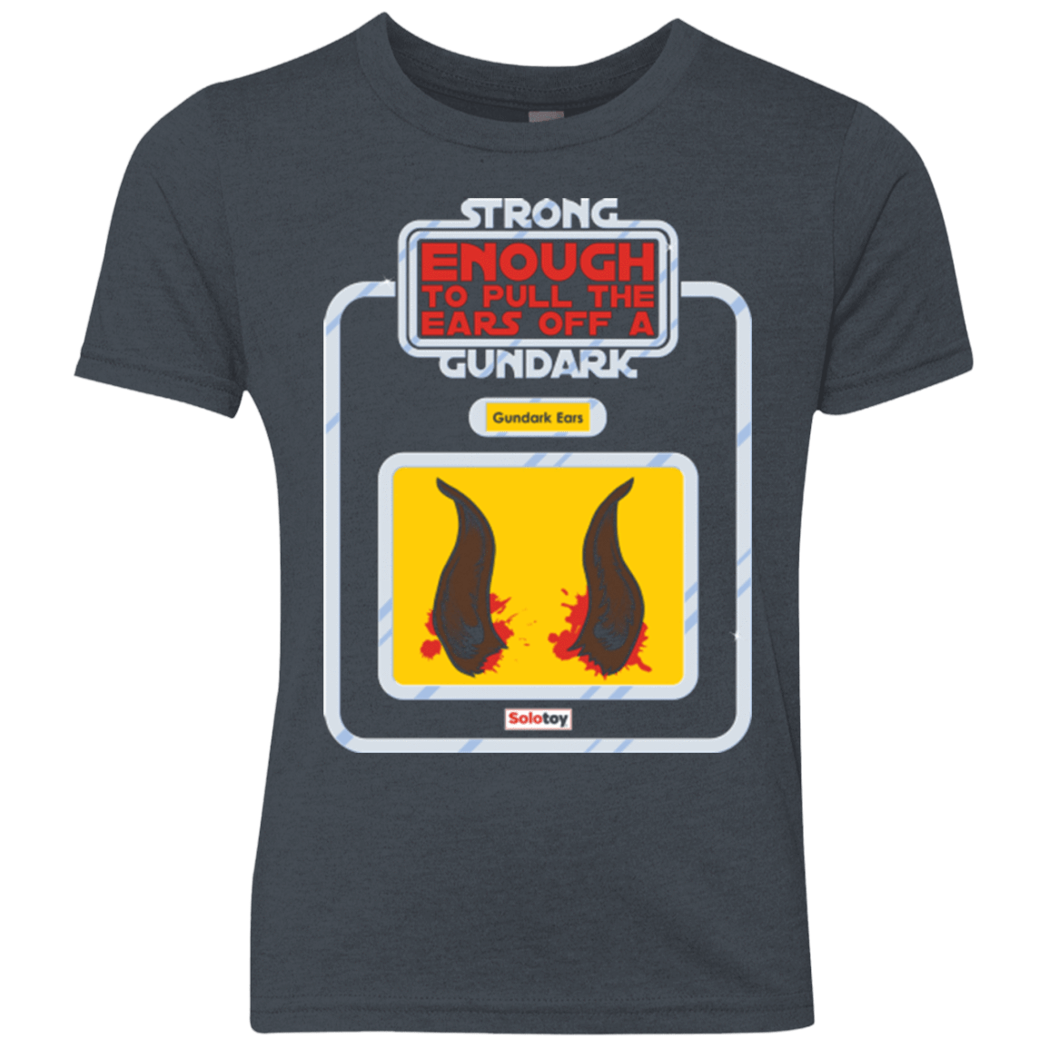 T-Shirts Vintage Navy / YXS Gundark Ears Youth Triblend T-Shirt