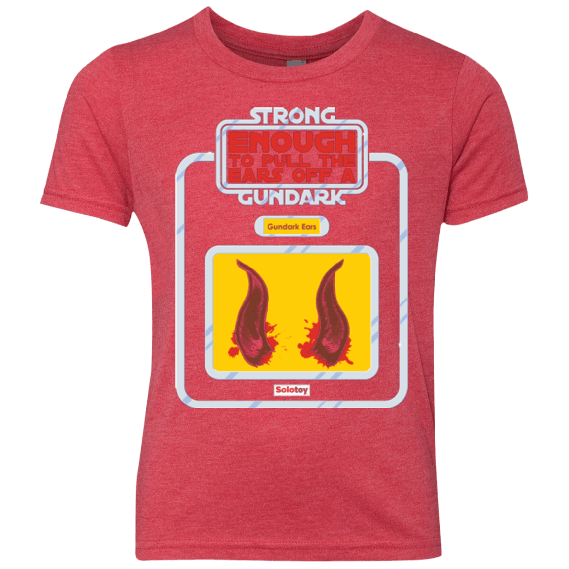 T-Shirts Vintage Red / YXS Gundark Ears Youth Triblend T-Shirt