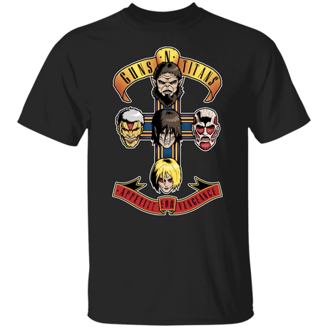 T-Shirts Black / S Guns N Titans T-Shirt